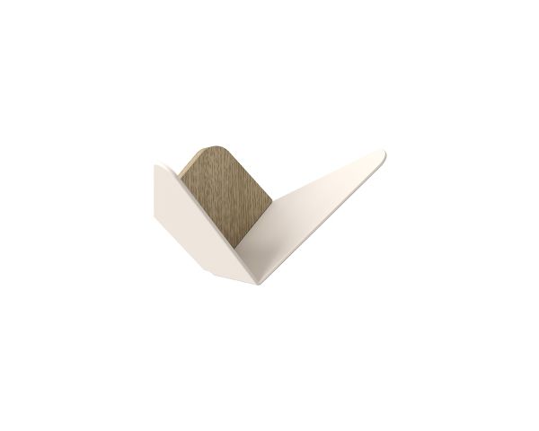 Butterflies mini - Perchero 5260 blanco, de Umage